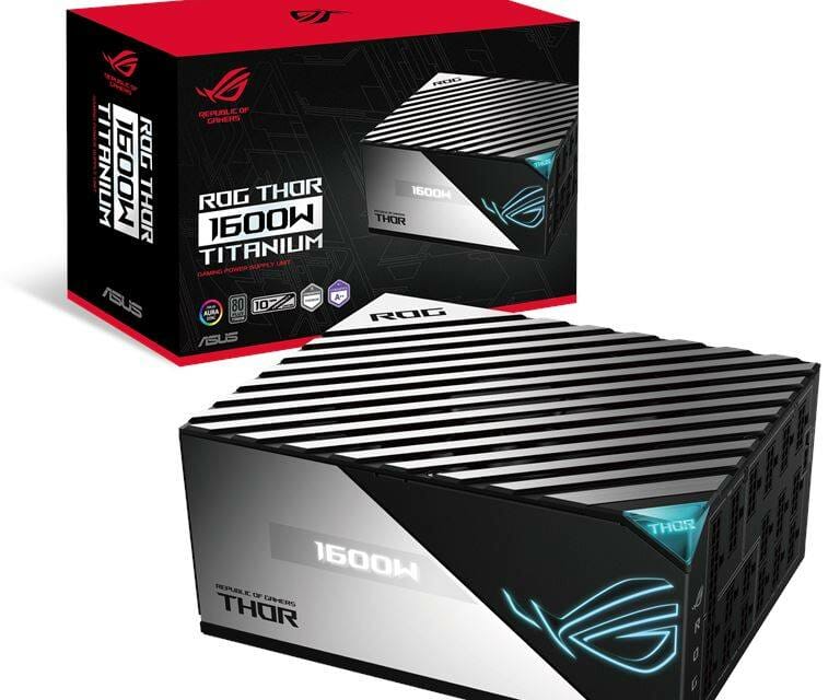 ASUS Republic of Gamers Announces Thor Titanium & Platinum II PSU Series