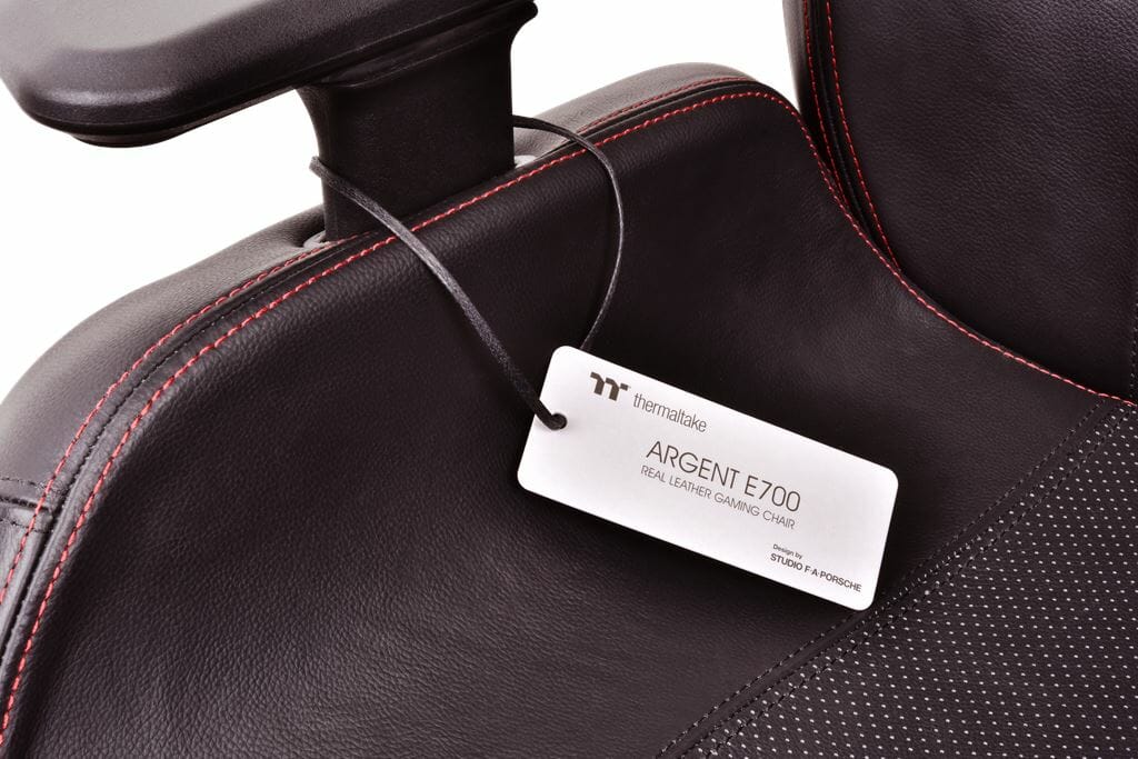 Thermaltake ARGENT E700 Real Leather Gaming Chair Product Tag