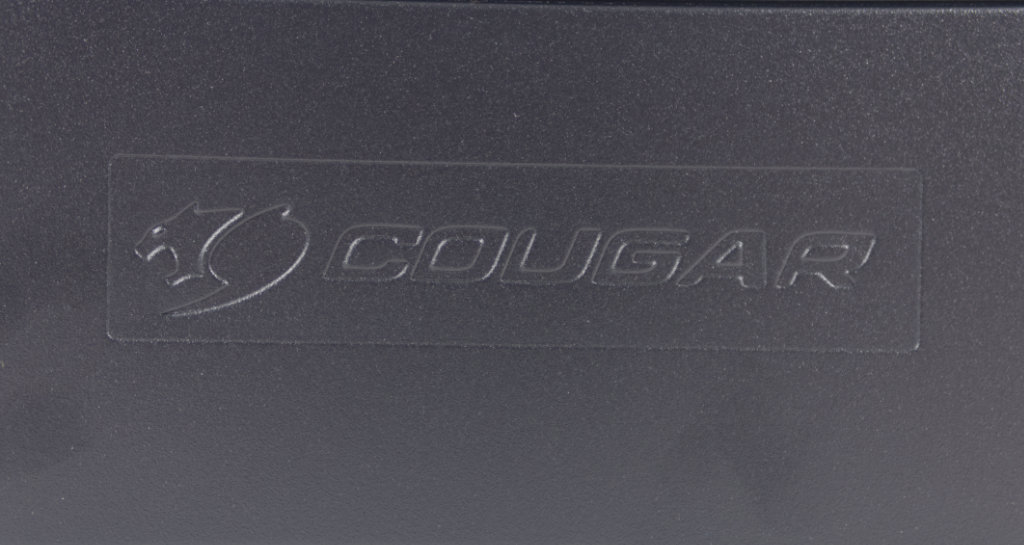 Cougar GEX 650W Power Supply side cougar logo