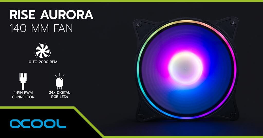 FB Rise Aurora 140mm Fan EN