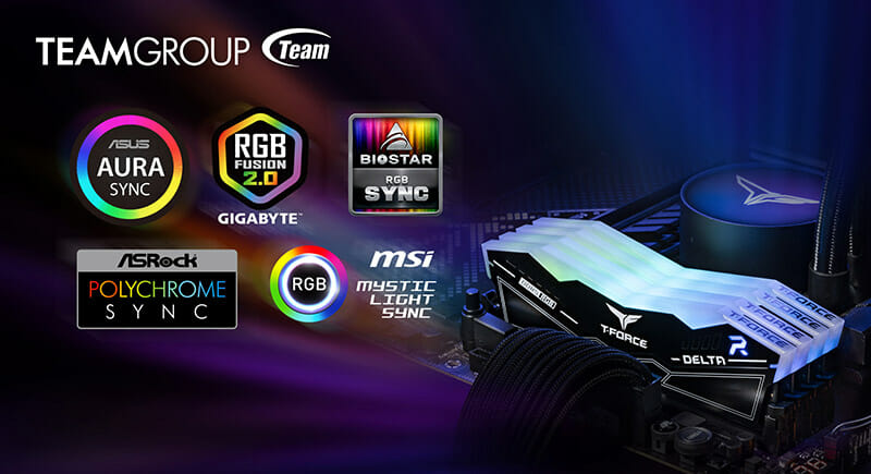 TEAMGROUP’s T-FORCE DELTA RGB DDR5 Gaming Memory