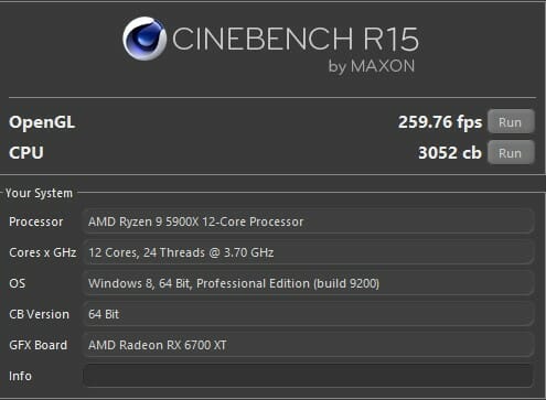 Patriot Viper Steel RGB 3600MHz DDR4 Memory Review 15 cinebench r15 16gb
