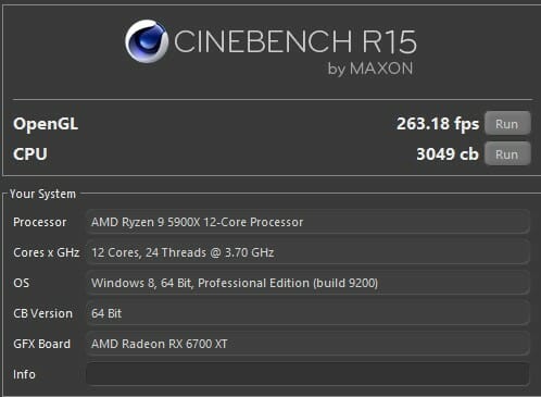 Patriot Viper Steel RGB 3600MHz DDR4 Memory Review 22 cinebench r15