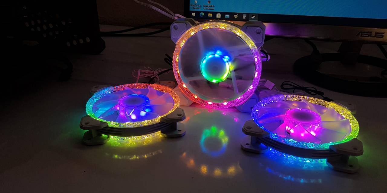GELID STELLA Daisy-Chain A-RGB White Fans Review