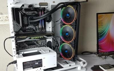 Reviews 9 Alphacool Eisbaer AURORA 420 CPU Cooler Review