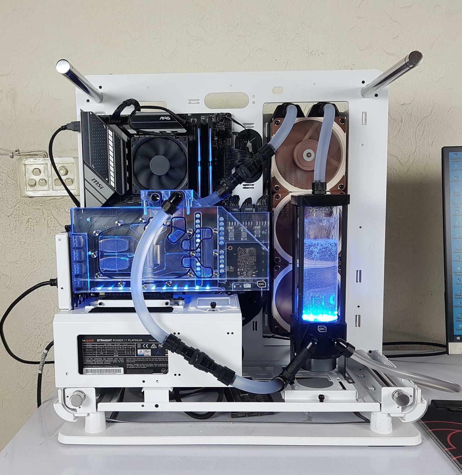 Alphacool Eisblock Aurora GPX-N: Waterblock GPU Con Backplate Per RTX 3080/3090 (XC3 Ultra Gaming), Nickel/Plexi