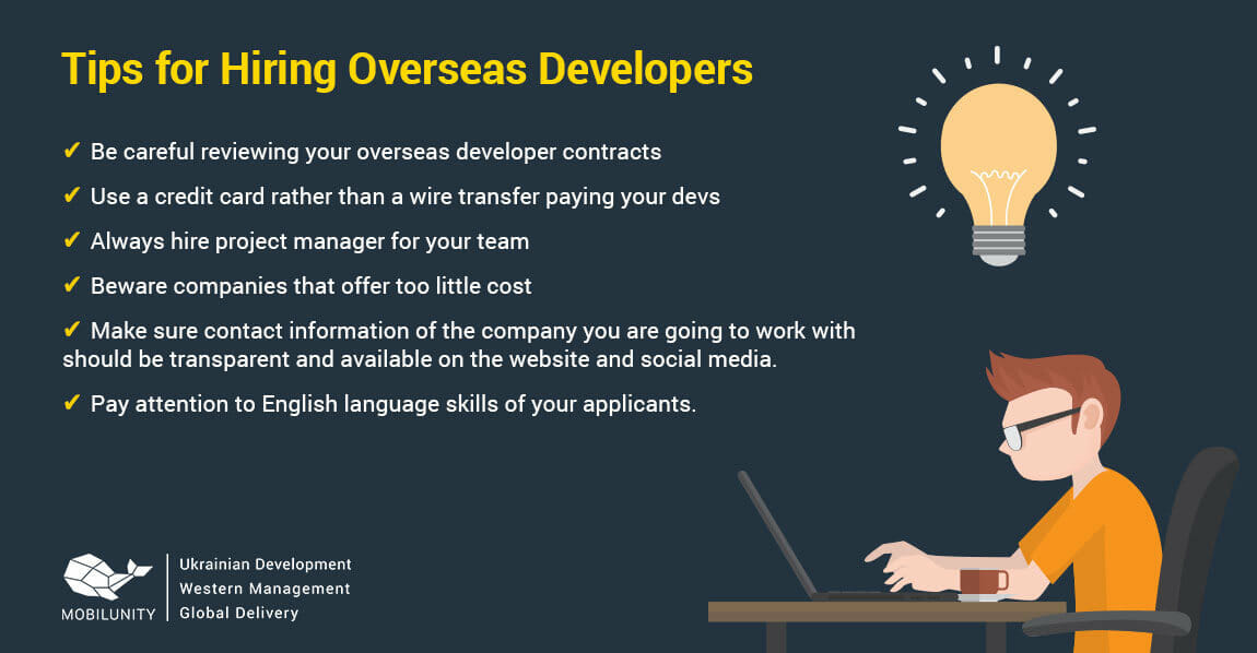 best way to find a developer overseas