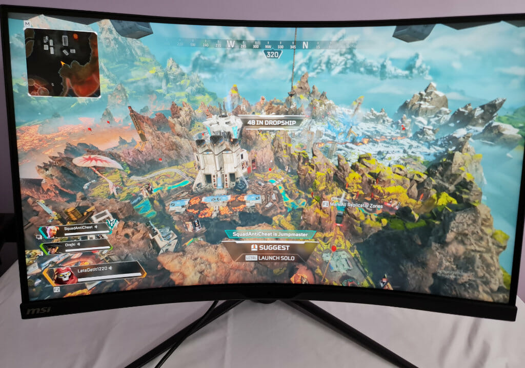 MSI MPG ARTYMIS 323CQR Curved Gaming Monitor Review apec legends