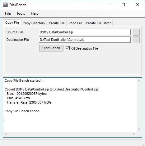 DiskFile Copy File