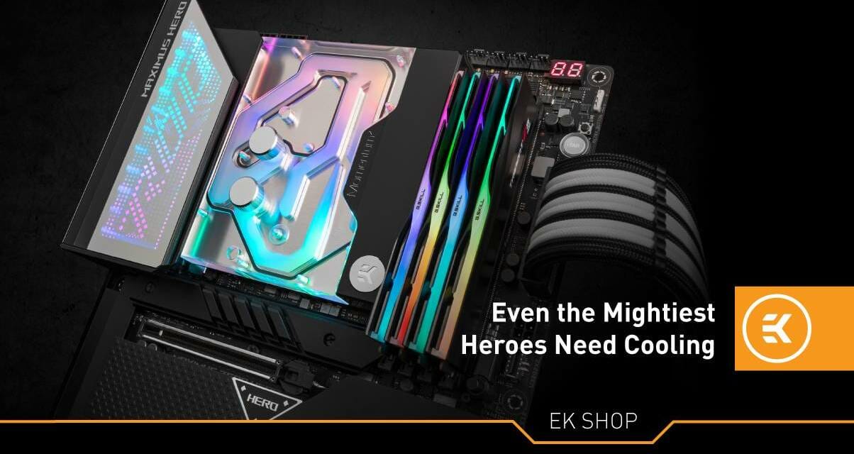 The Newest Hero in Town – EK-Quantum Momentum² ROG Maximus Z690 Hero