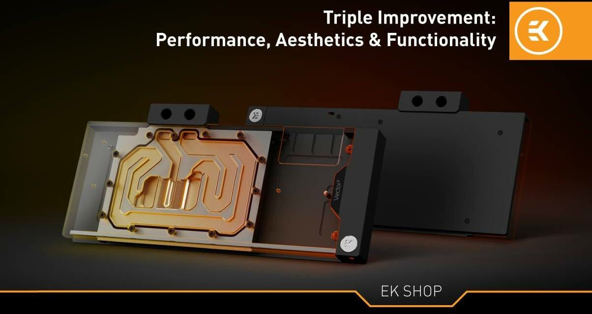 EKWB Introducing a New Vector² Liquid Cooling Product Line for MSI Trio and Suprim RTX
