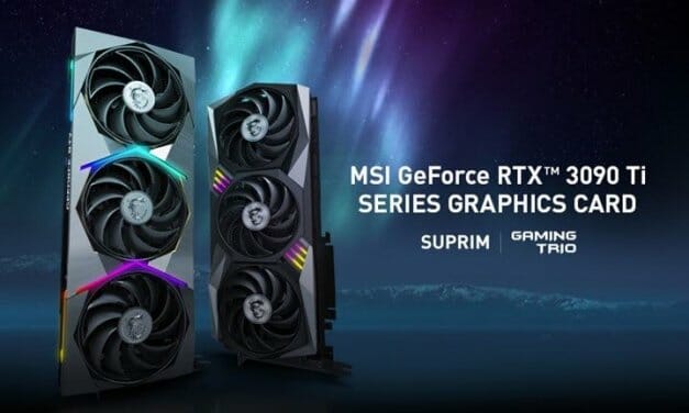MSI Announces Custom GeForce RTX 3090 Ti Graphics Card