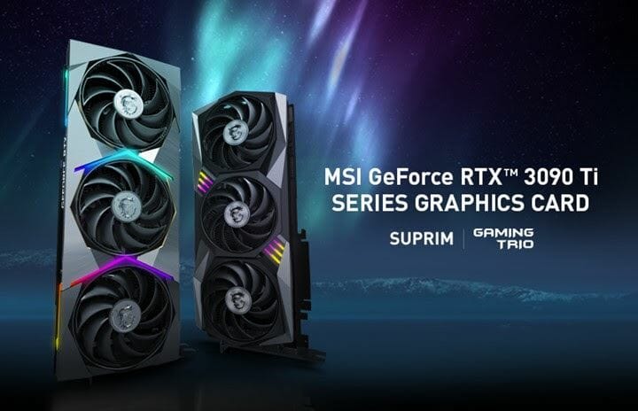 MSI Announces Custom GeForce RTX 3090 Ti Graphics Card