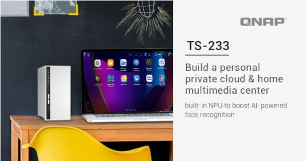 QNAP launches the TS-233 NAS