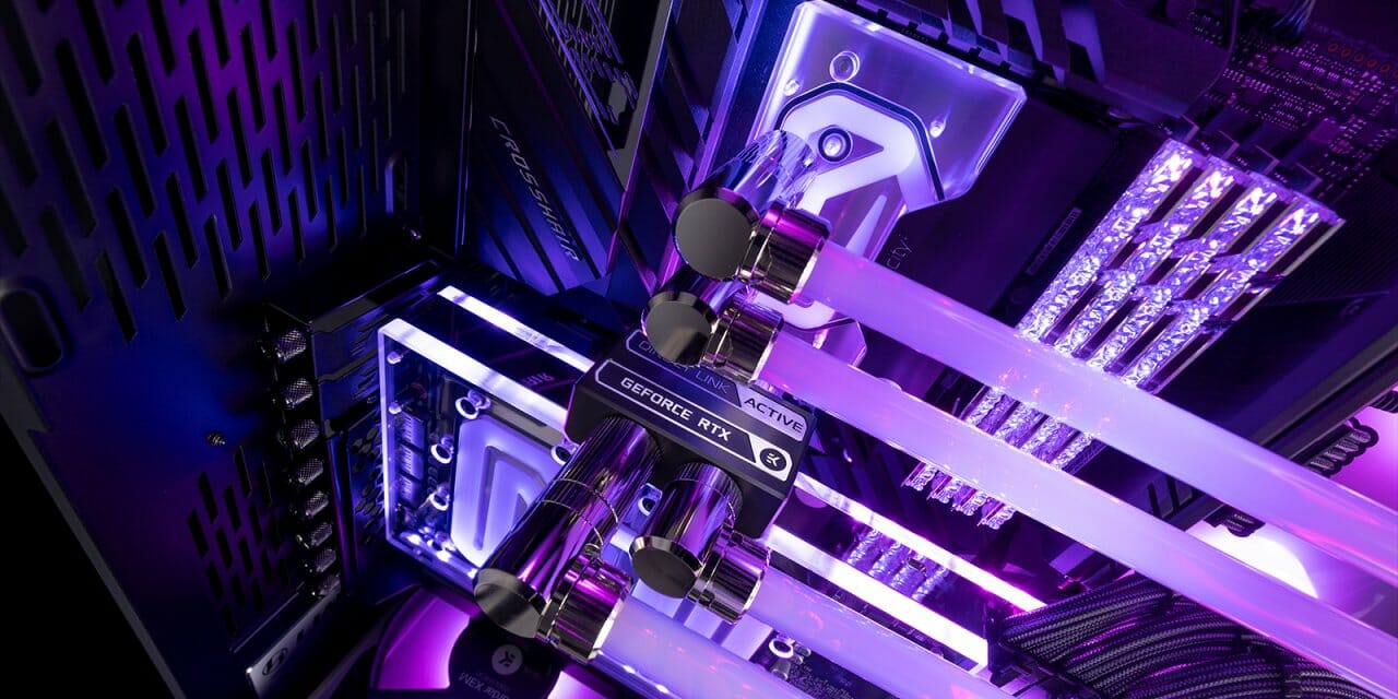 EK Launches Evolved ABP-Compatible Vertical GPU Holder With a PCIe 4.0 Riser Cable