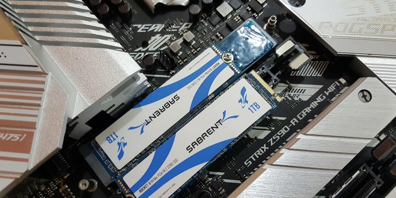 Sabrent Rokcet Q PCIe 3.0 NVMe 1TB SSD Review