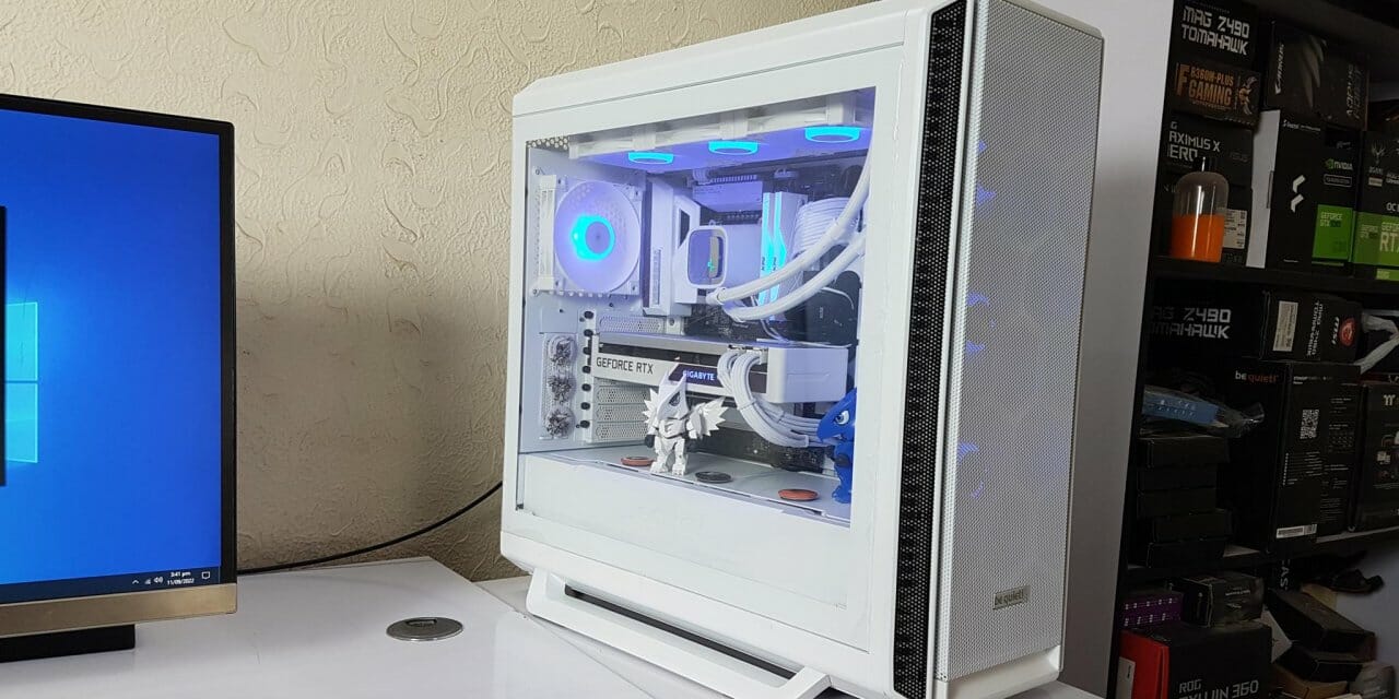 Silent Base 802 White Window BGW40 - MT/ATX