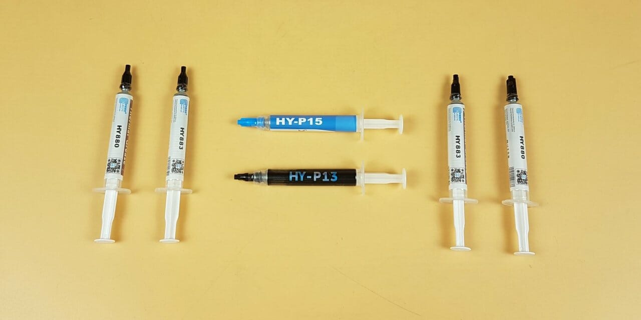 Halnziye HY-P15, HY-P-13, HY883, HY880 Thermal Paste Review