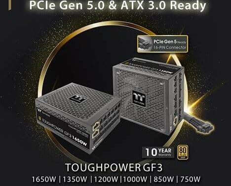 Thermaltake Launches the All-new Toughpower GF3 Series