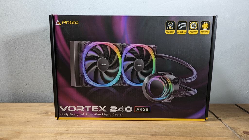 Antec Vortex 240 ARGB CPU Cooler1