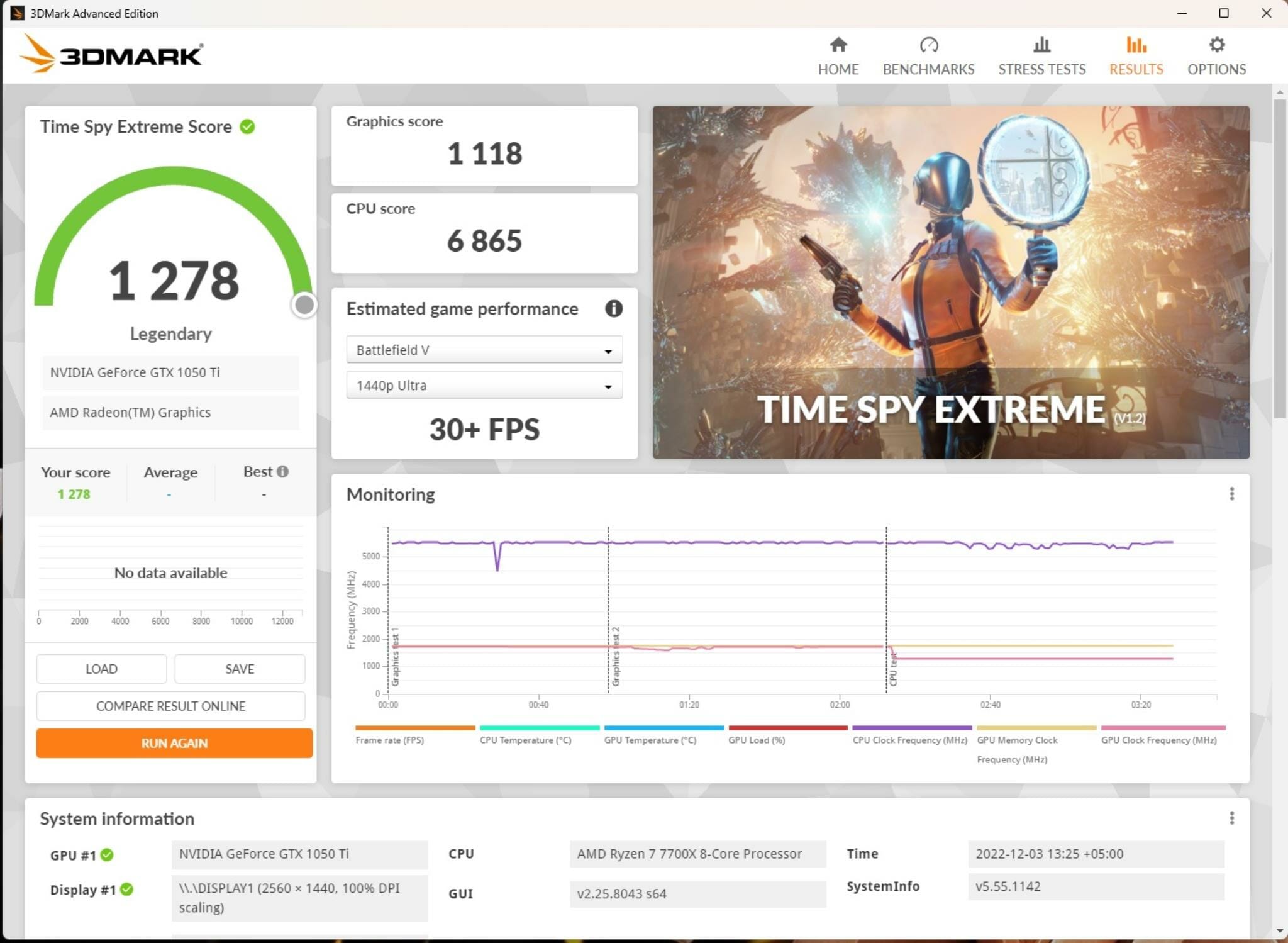 3DMARK TSE