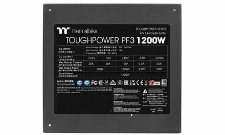 Thermaltake Announces the New Toughpower PF3 Platinum Series with ATX 3.0 Compliance