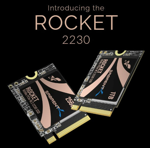 Small in size but huge in performance, Meet the new Rocket NVMe SSD from Sabrent in the 2230 form factor