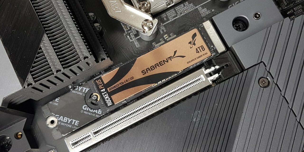 Sabrent Rocket 4TB NVMe SSD Review - TLC Memory Defining Perfomance