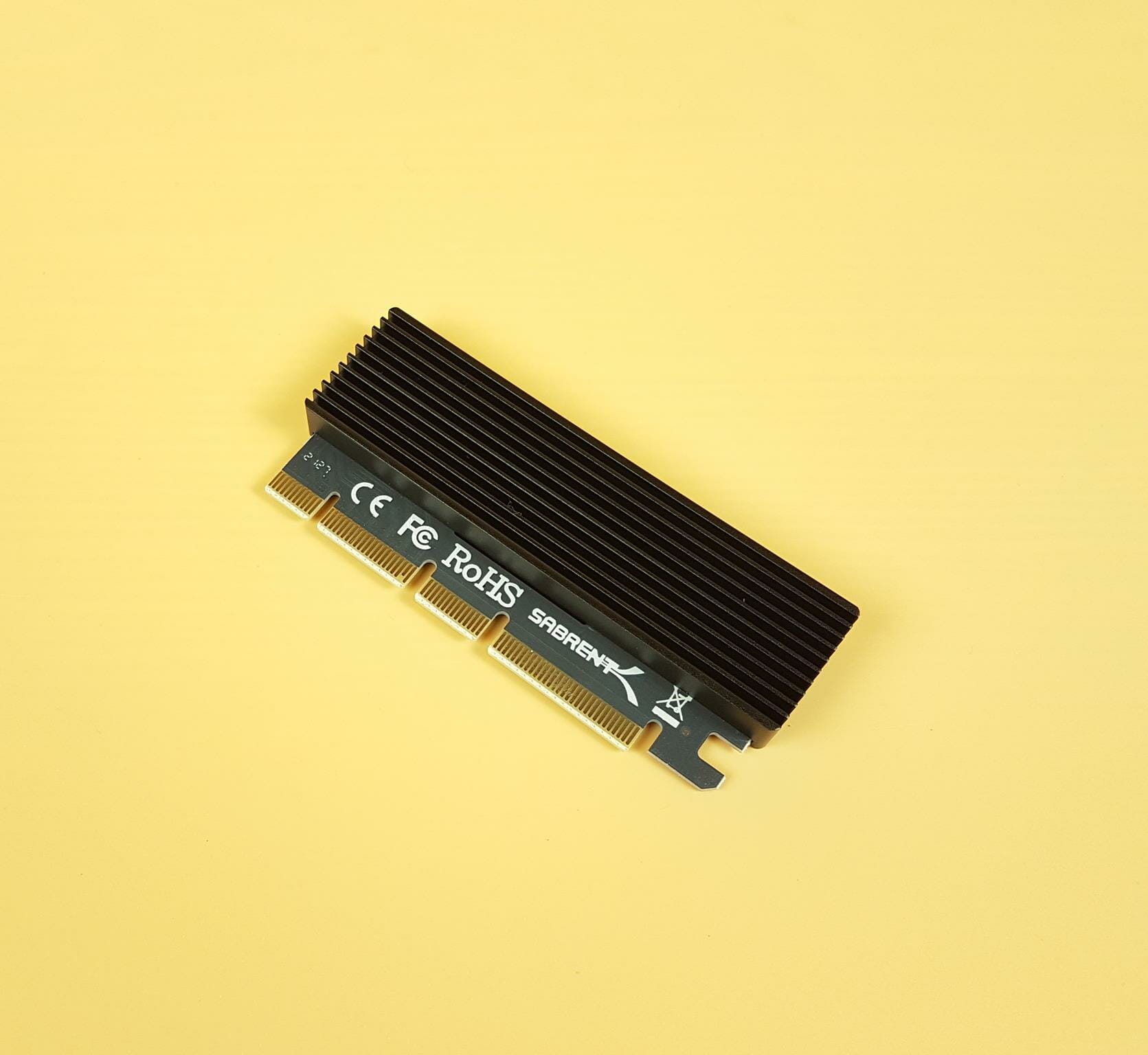 Sabrent 4-Drive NVMe M.2 SSD to PCIe 3.0 x4 Adapter Card Review