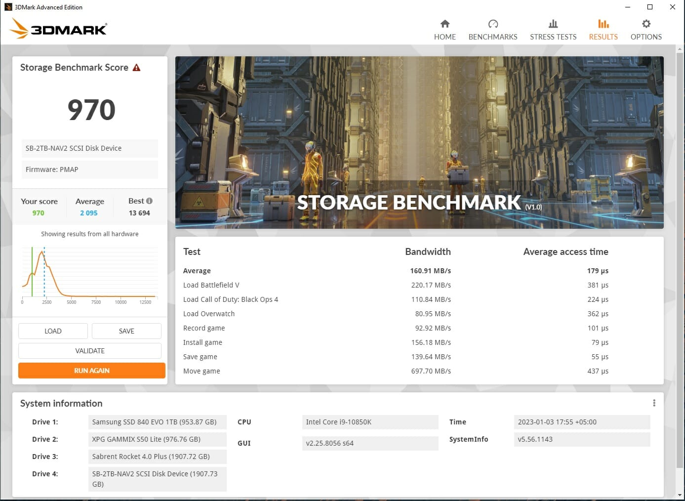 3DMark Storage 1