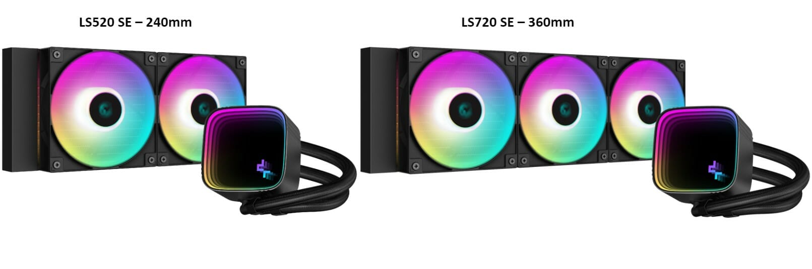 DeepCool présente ses AIO LS SE, la dose parfaite de RGB ?