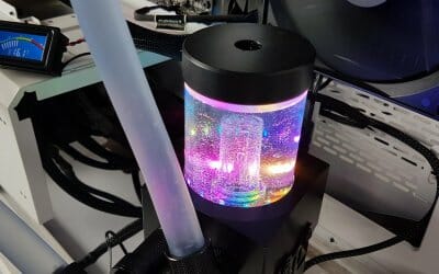 Reviews 10 ALPHACOOL Core 100 Aurora reservoir Acetal/Acryl with Apex VPP Pump Review