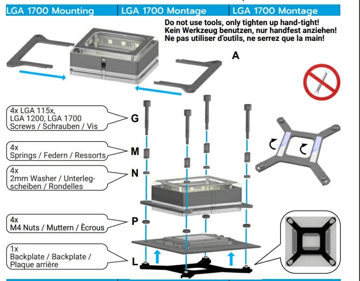 LGA1700 Mounting