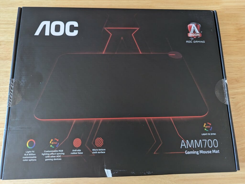 AOC Mousemat box