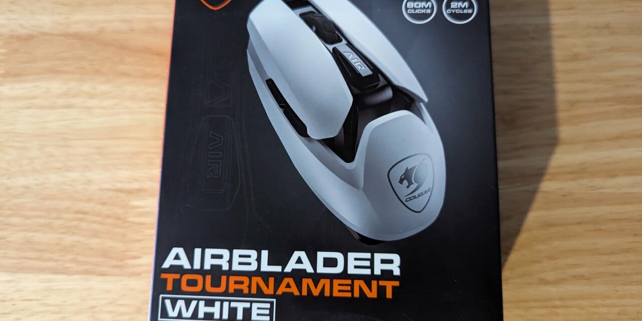 Cougar AirBlader Tournament Gaming Mouse Review