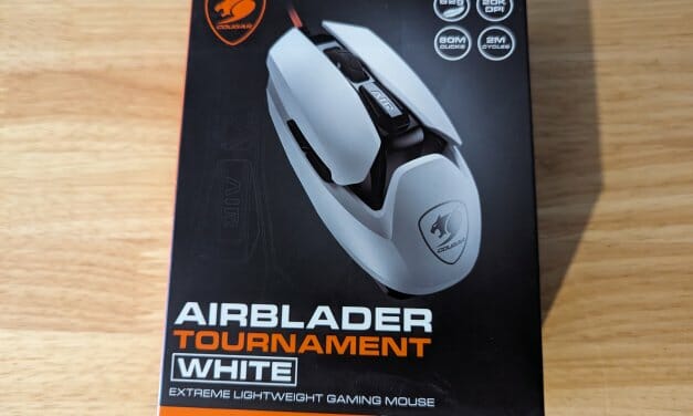 Cougar AirBlader Tournament Gaming Mouse Review