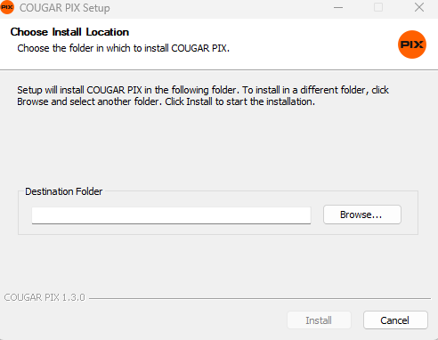 Cougar Pix Install