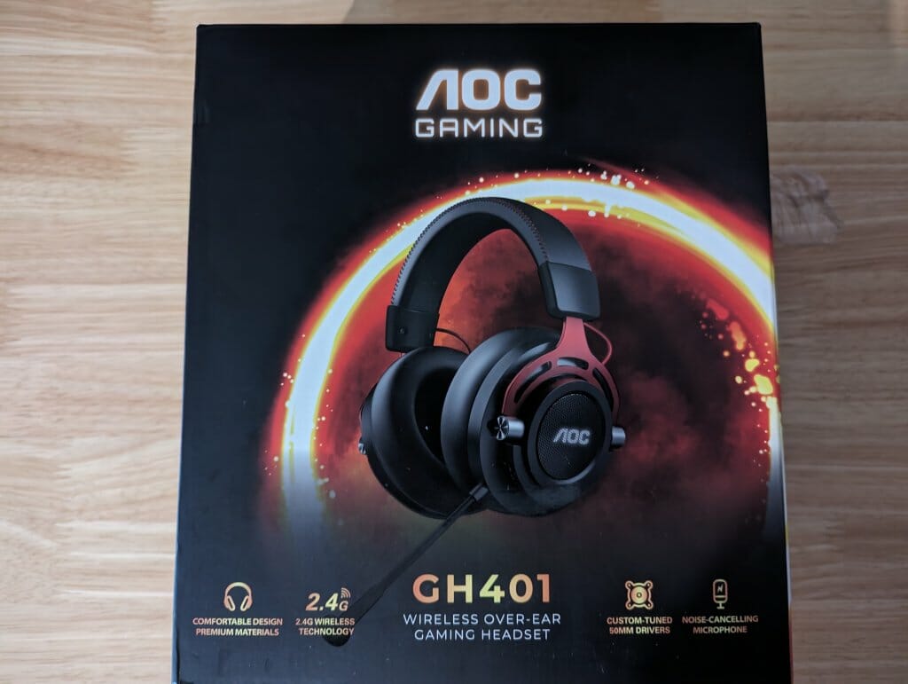 AOC GH401 Wireless Gaming Headset Review 