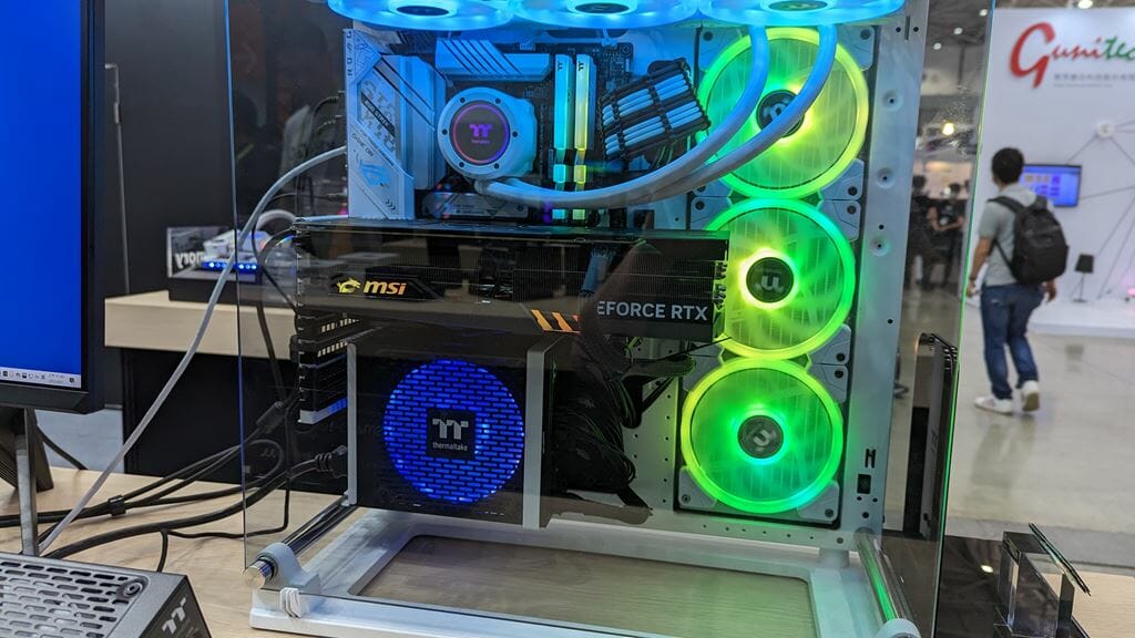 Thermaltake at Computex 2023 – Booth Tour