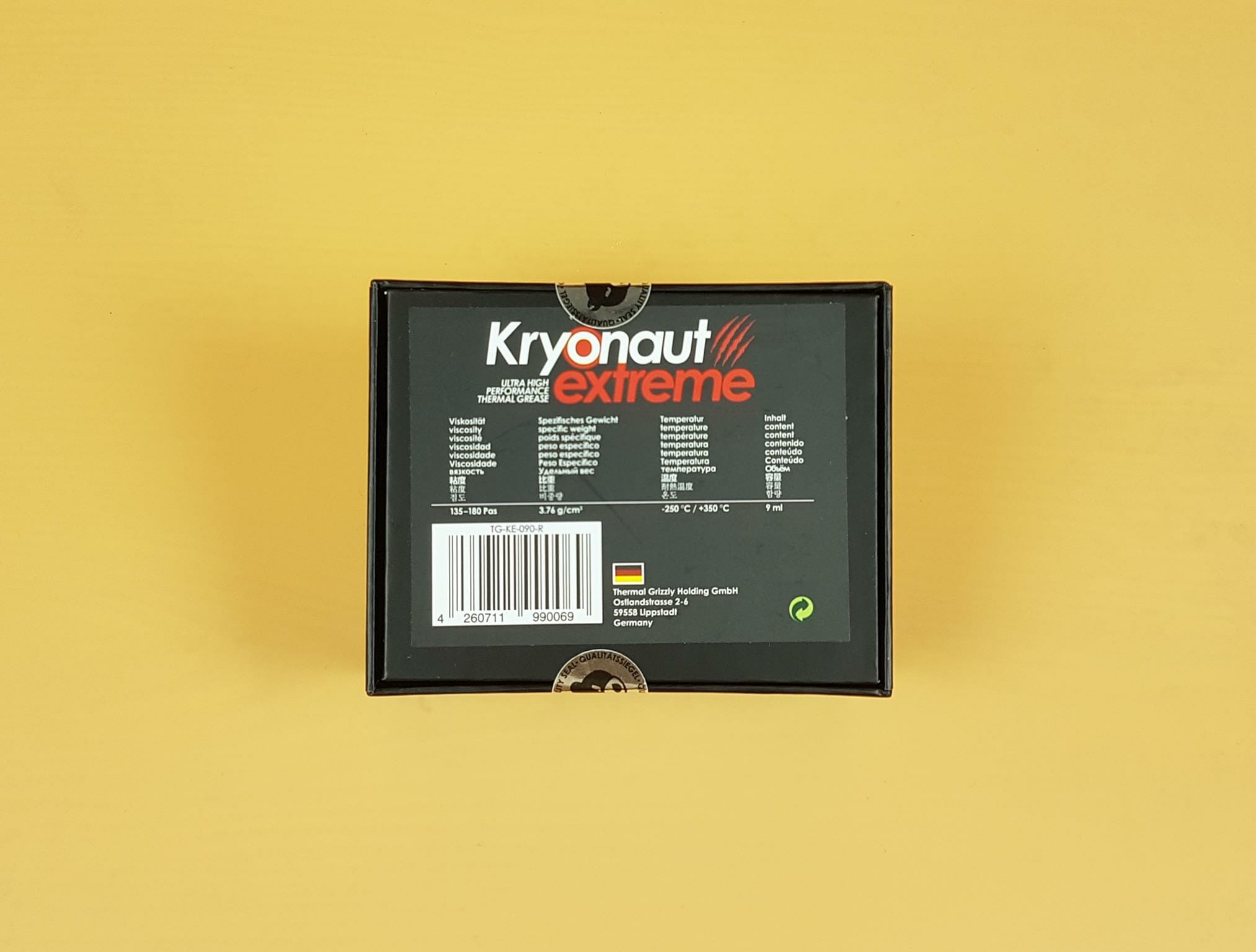 Thermal Grizzly Kryonaut Extreme Packing Box 2