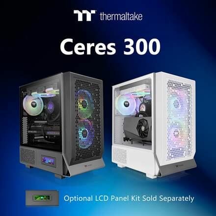 Thermaltake Ceres 300 TG ARGB Mid Tower Chassis Now Available for Purchase
