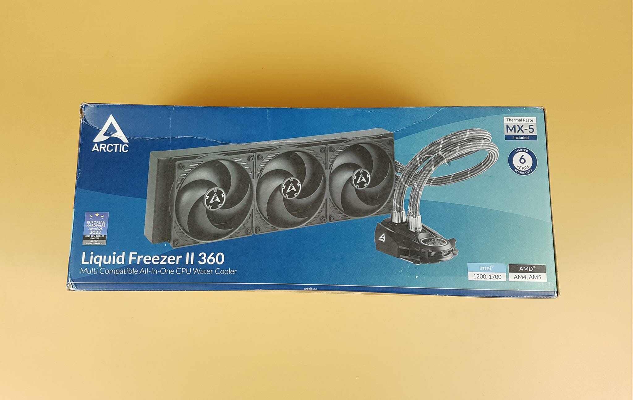 Arctic Liquid Freezer II 360 Rev. 2 Review Test setup and results