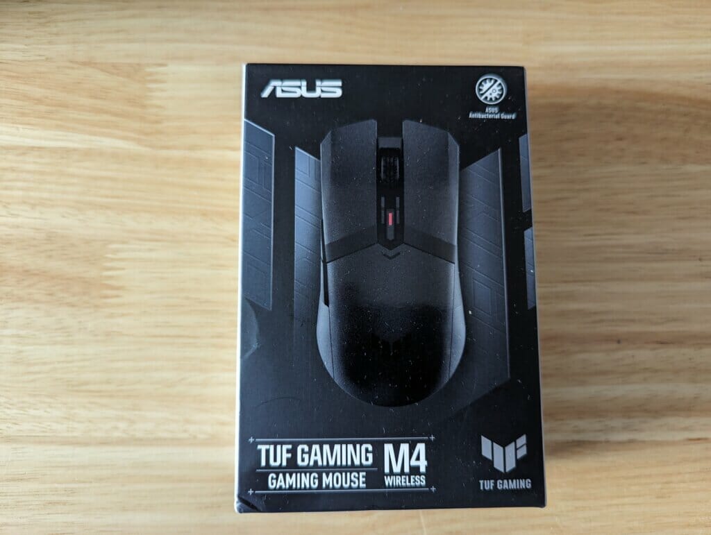 Asus M4 Wireless Gaming Mouse Box Front