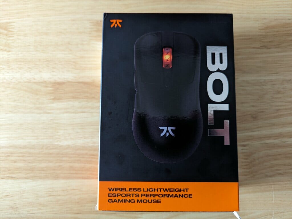 Fnatic Bolt Front Box Close Look