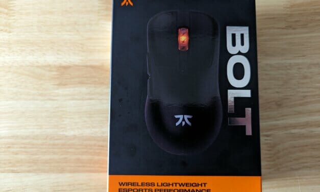 Fnatic Bolt Wireless Gaming Mouse and Mousepad Review