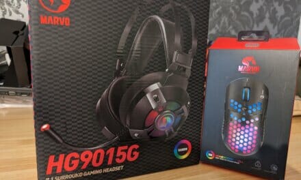 Marvo HG9015G Gaming Headset & Honeycomb Shell Gaming Mouse Review