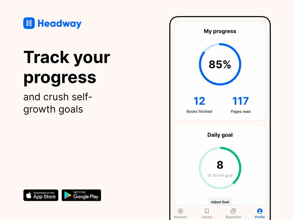 Track your progress