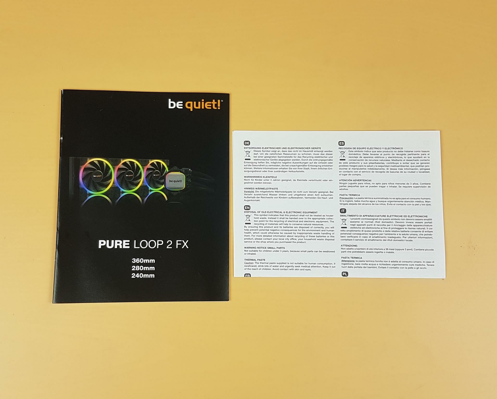 be quiet Pure Loop 2 FX 360 User Guide