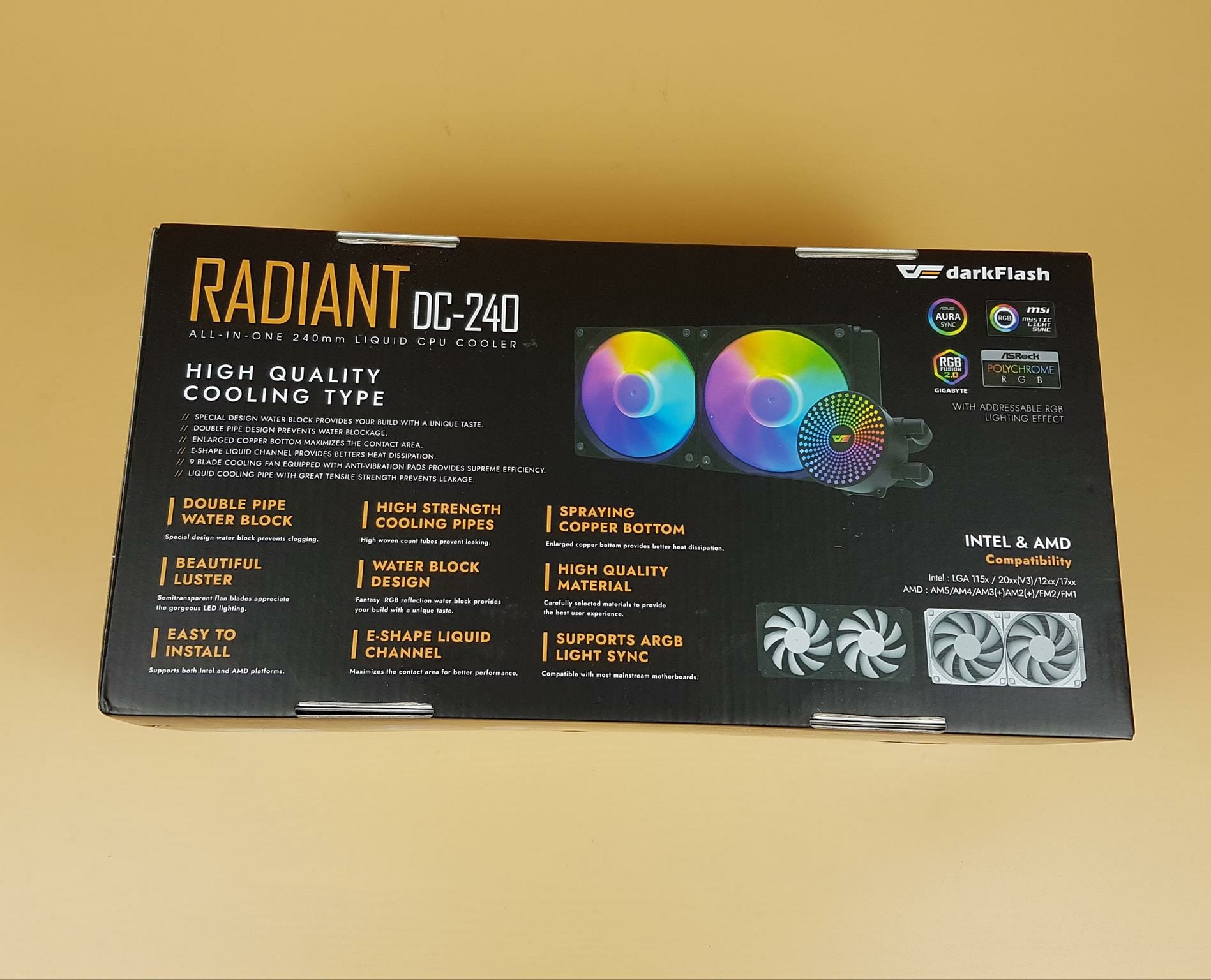 darkFlash Radiant DC24 ARGB Packing Box 2