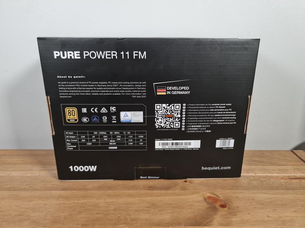 Be Quiet! Pure Power 11 FM - 1000W PSU Review (Page 3)